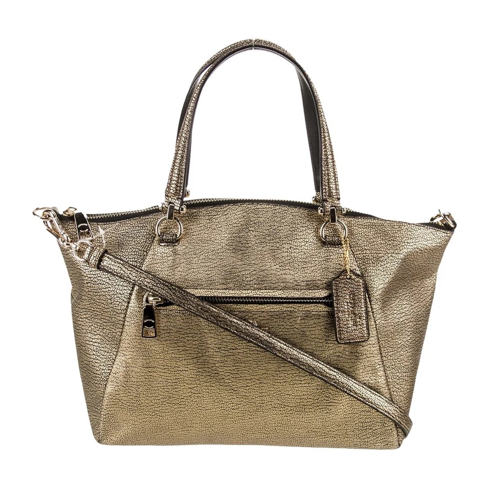 Coach Metallic Prairie Tote